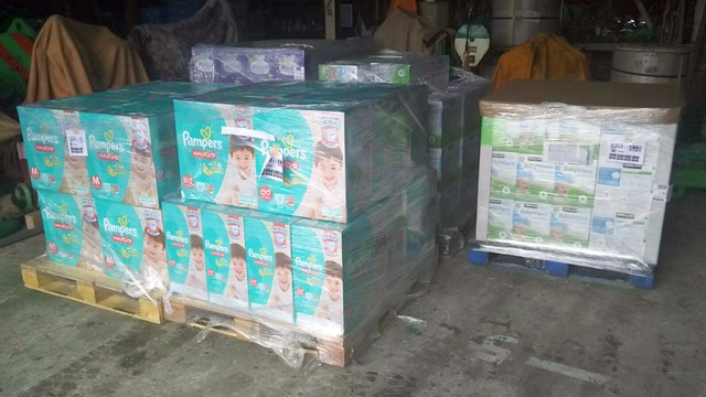 紙オムツ、生理用品など